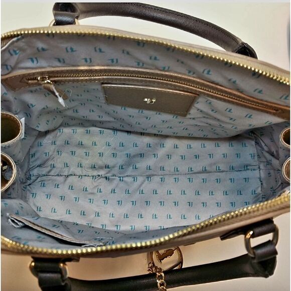 NWOT Trussardi Jeans satchel statement bag - Picture 6 of 9